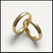 3mm Gold Wedding Band – Classic Lyra – 9ct/14ct/18ct Gold
