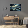 Summer Storm Lake Canvas