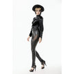 Dark in Love Serpentine Mesh Panel Leggings