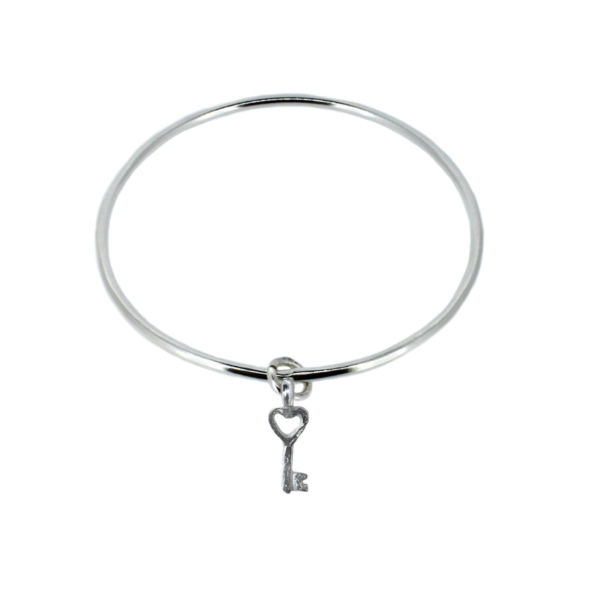 Key to my Heart  Charm Bangle