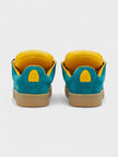 Lanvin x Future Hyper Curb Suede Sneakers Blue