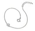 Beginnings Chain Link Bracelet with Cubic Zirconia