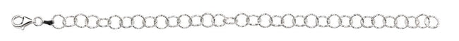 Beginnings Diamond Cut Links Bracelet