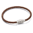 Fred Bennett Skinny Leather Bracelet With Magnetic Clasp