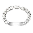 Beginnings Heavyweight ID Bar Curb Bracelet