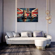 Tower Bridge Flag Canvas
