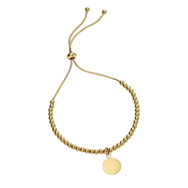 Pulsera con abalorio en forma de disco Beginnings