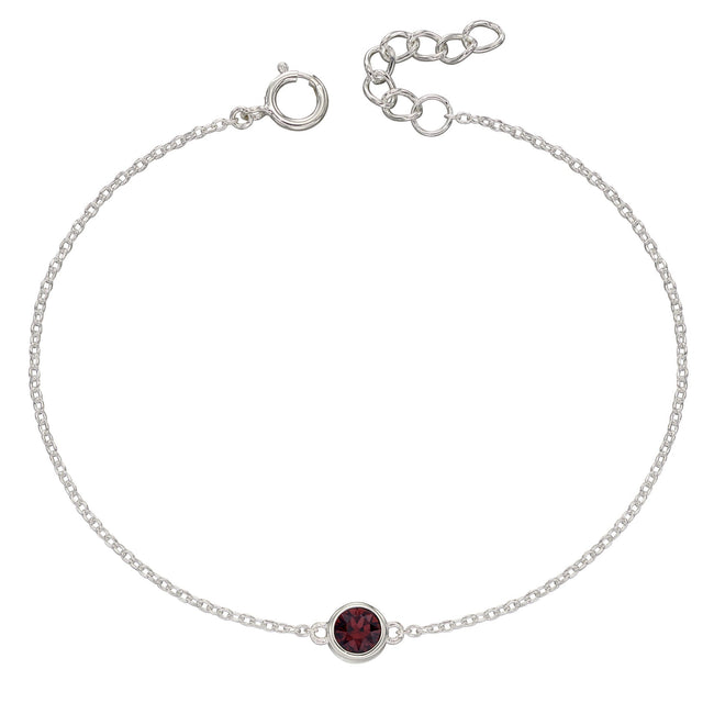 Beginnings Crystal Birthstone Bracelet