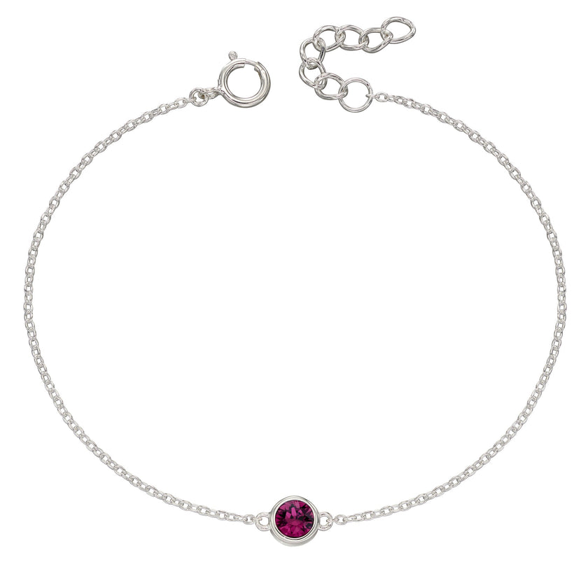 Beginnings Crystal Birthstone Bracelet