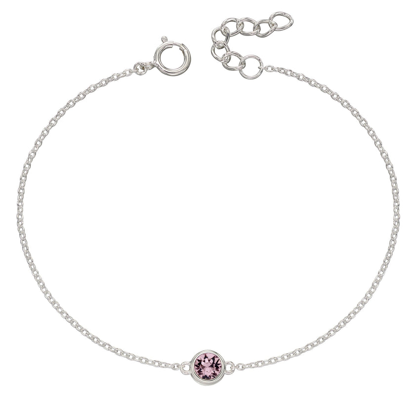 Beginnings Crystal Birthstone Bracelet