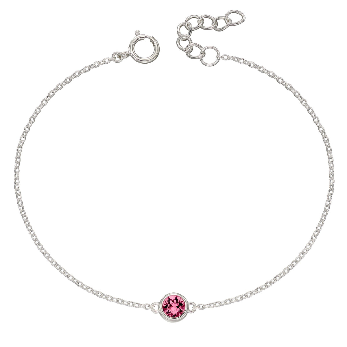 Beginnings Crystal Birthstone Bracelet
