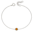 Beginnings Crystal Birthstone Bracelet