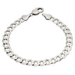 Fred Bennett Heavyweight Diamond Cut Curb Chain Bracelet