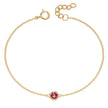 Beginnings Crystal Birthstone Bracelet