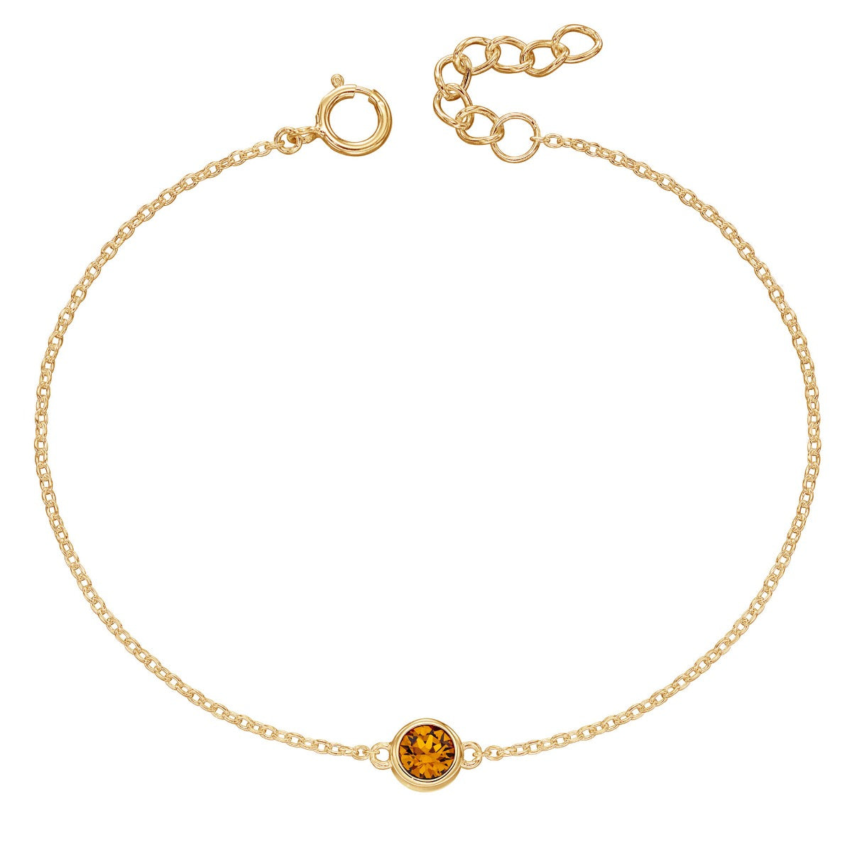Beginnings Crystal Birthstone Bracelet