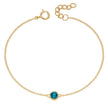 Beginnings Crystal Birthstone Bracelet