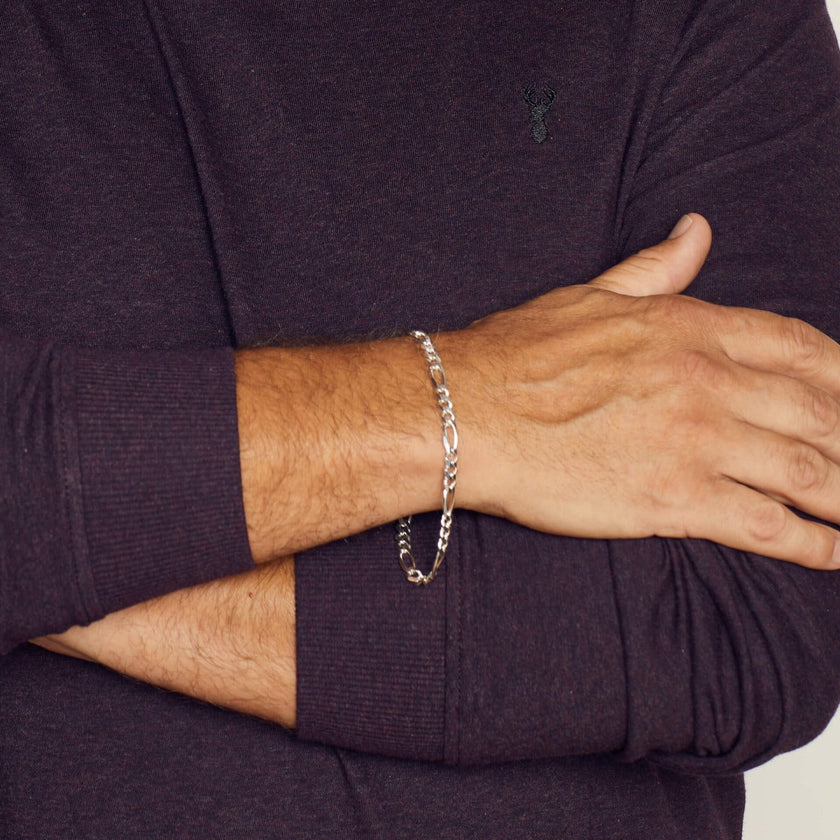Pulsera de cadena Fígaro gruesa Beginnings