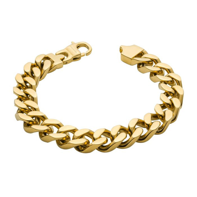 Pulsera Fred Bennett de cadena cubana pesada