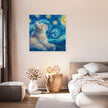Starry Cat Canvas