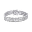 Diamonfire Triple Row Bracelet