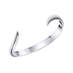 Beginnings Open Ribbon Twist Bangle