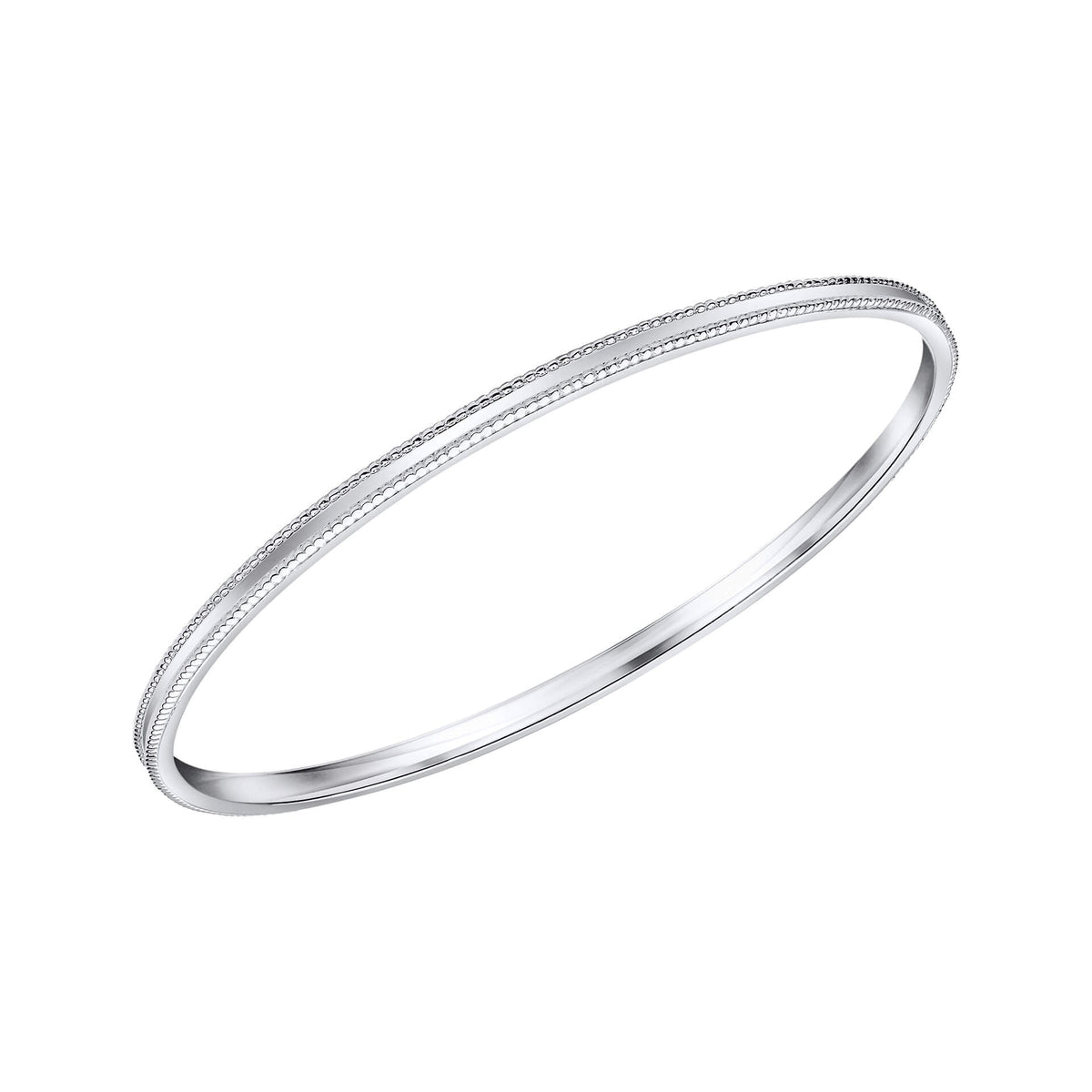 Beginnings Millegrain Bangle