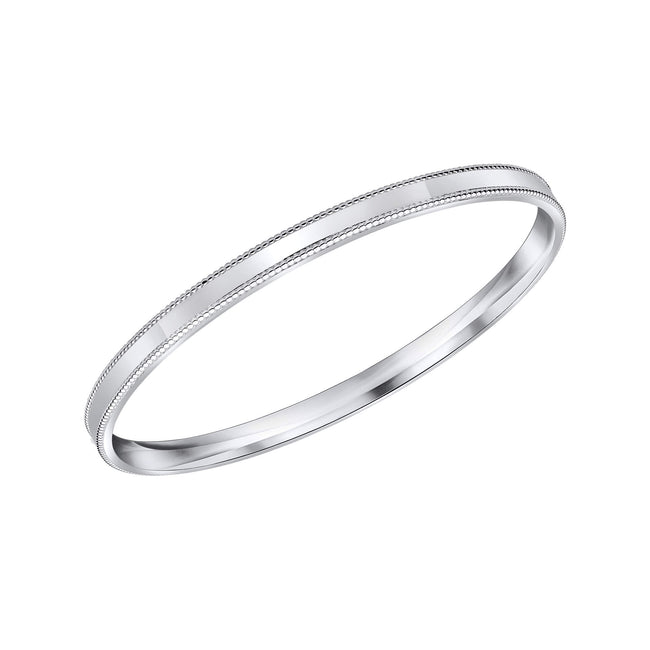 Beginnings Millegrain Bangle