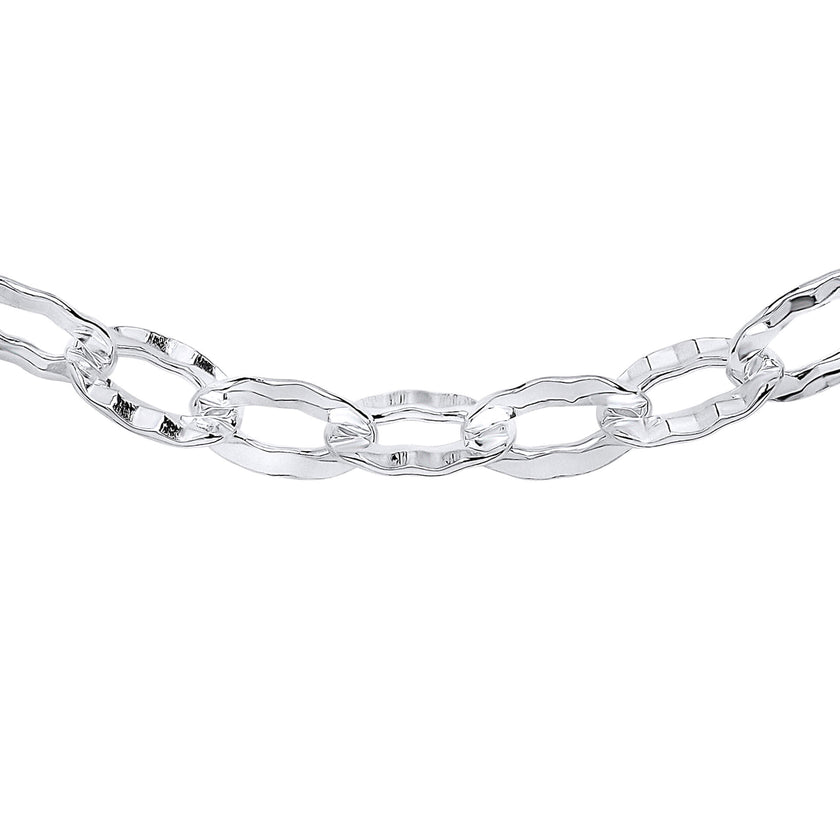 Beginnings Textured Anchor Chain Bracelet