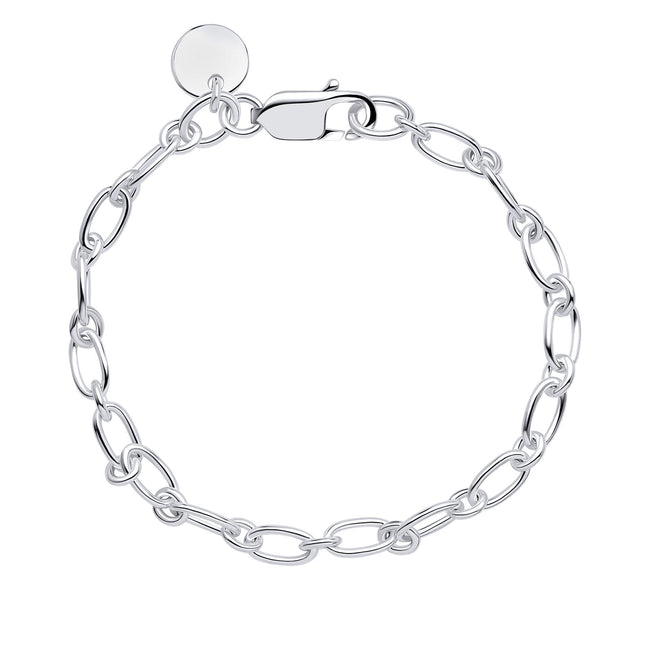 Beginnings Long Link Chain Bracelet with Tag