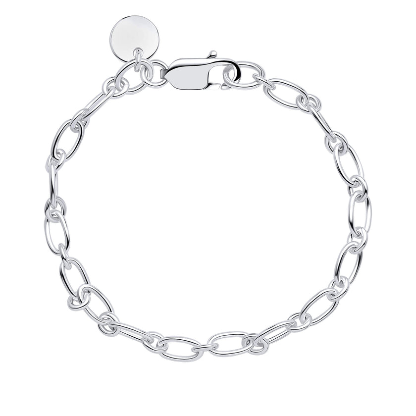 Beginnings Long Link Chain Bracelet with Tag