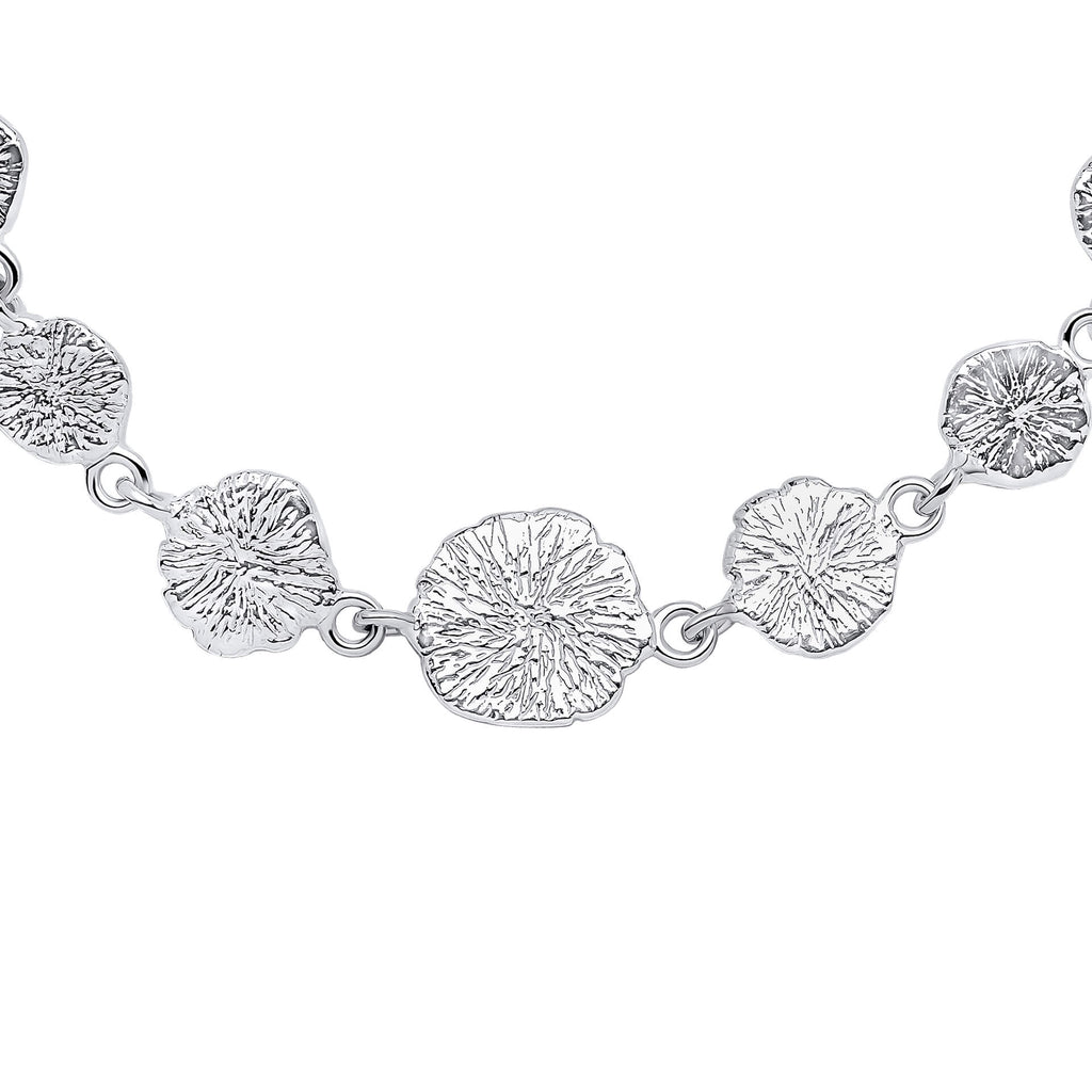 Beginnings Armband mit strukturierten Scheiben