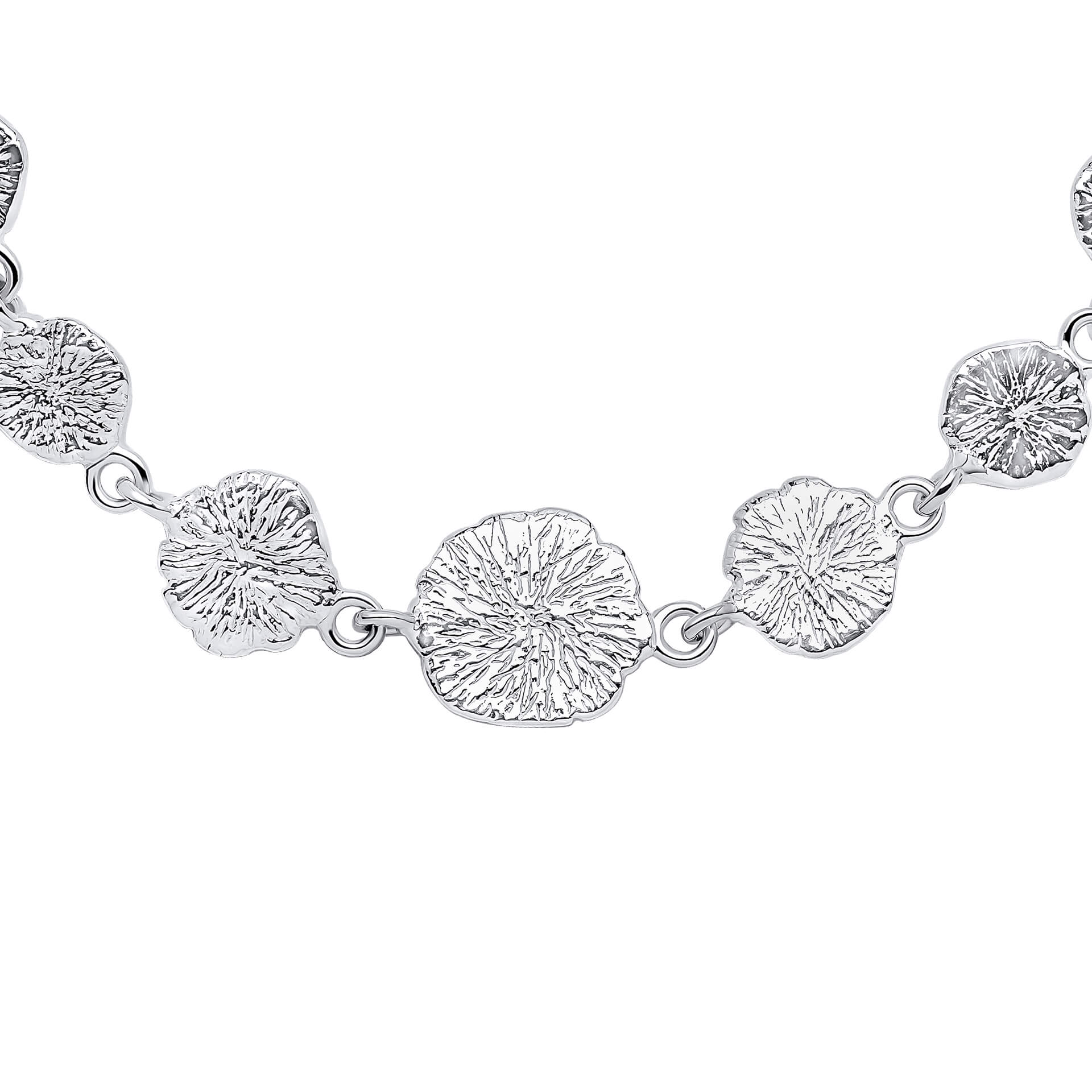 Beginnings Armband mit strukturierten Scheiben