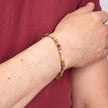 Fred Bennett Stainless Steel Bracelet with Semi-Precious Beads