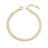 Beginnings Flat Herringbone Chain Bracelet