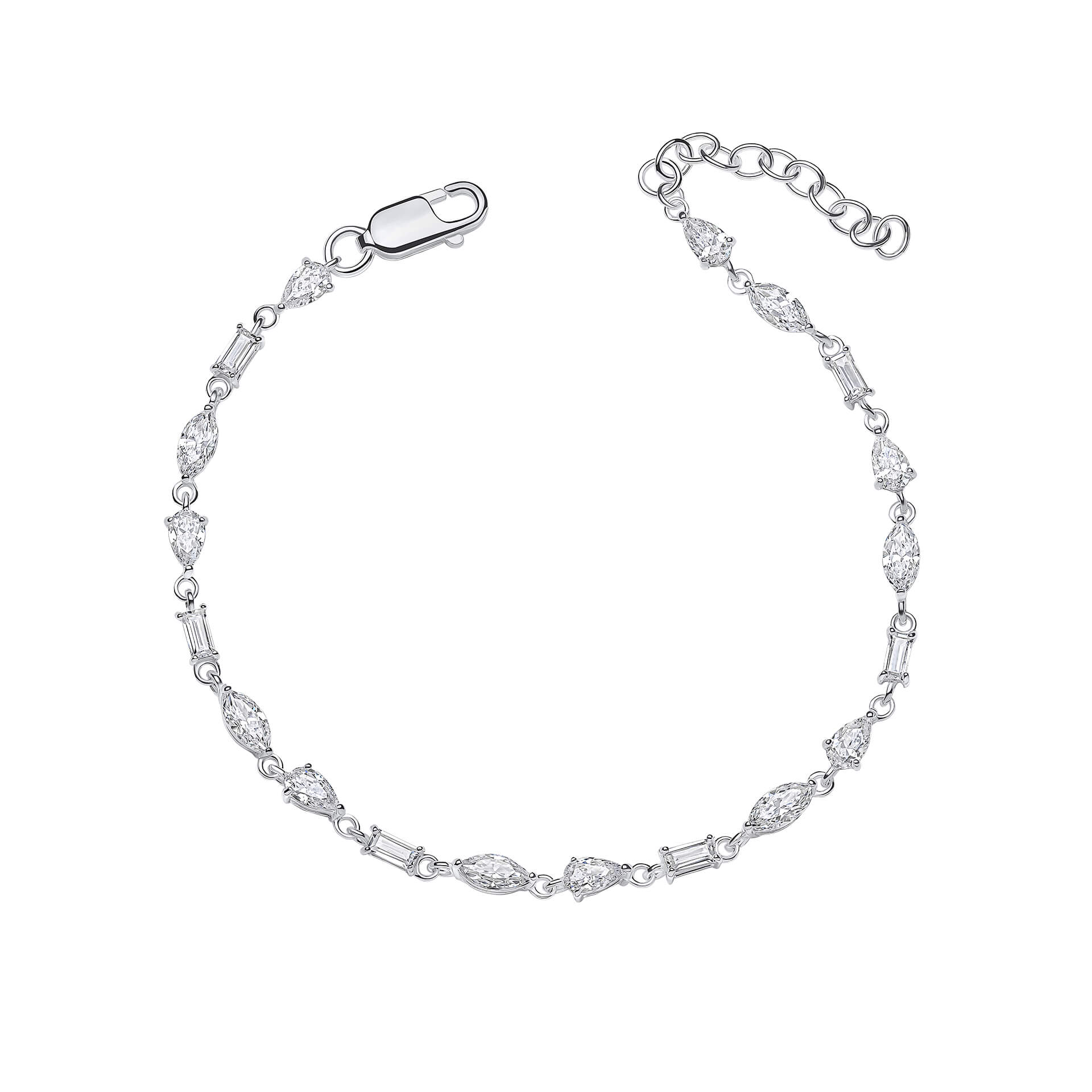 Beginnings Gemischte Formen Tennis Armband