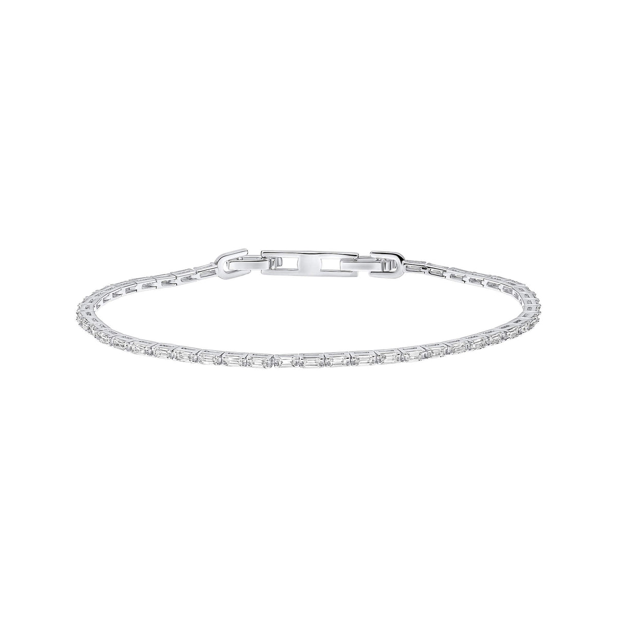 Diamonfire Feines Baguette Tennisarmband