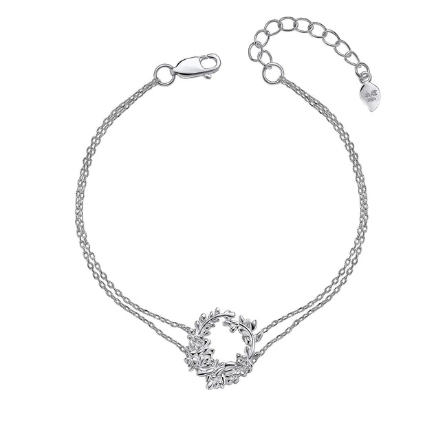 Laura Ashley Silver Cathedine Bracelet