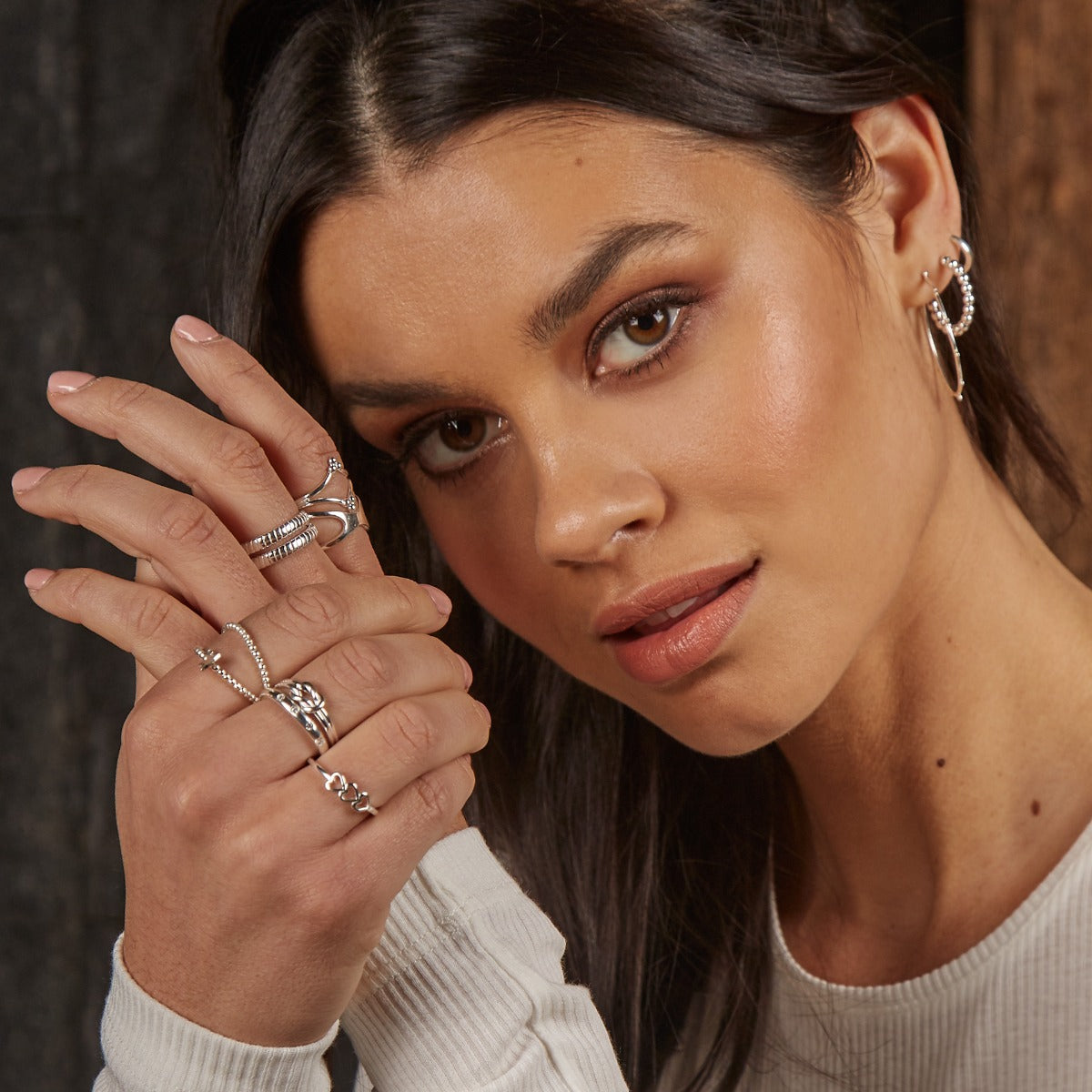 Beginnings Flush Set CZ Ring