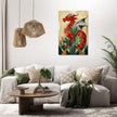 Welsh Dragon Leek Canvas