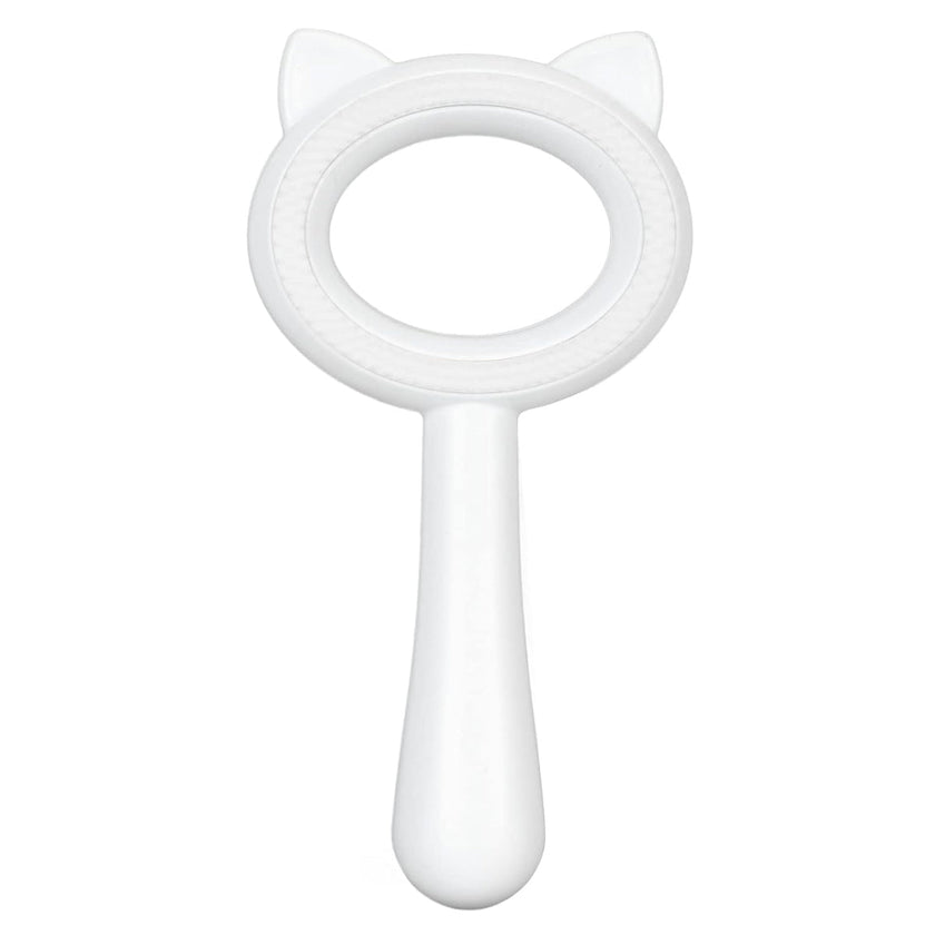 Cepillo para mascotas de doble cara, peine de masaje para muda, limpieza rápida, mango cómodo para gatos, perros y mascotas