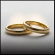 3mm Gold Wedding Band – Classic Lyra – 9ct/14ct/18ct Gold