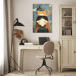 Cat-Headed Woman Canvas
