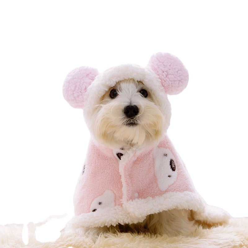 Manta especial gruesa para perro, capa artefacto para dar calor