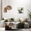 Kiwi Splash Elegance Canvas
