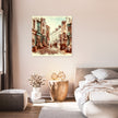 Vintage Lanes of Brighton Canvas