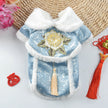 Celebrity Fall Winter Small Dog Pet Tang Suit