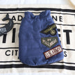 Military Badge Velvet Vest Pet Clothes