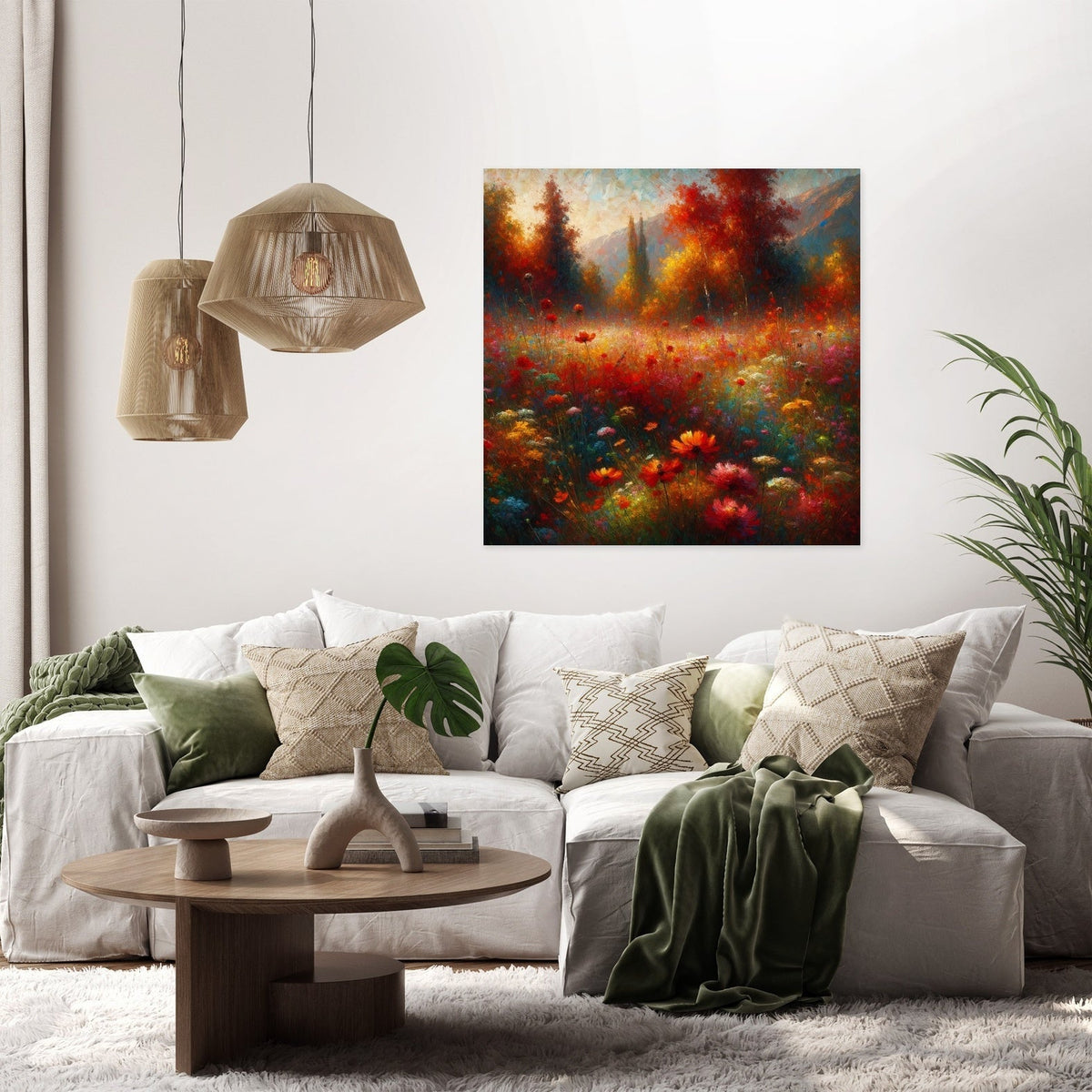 Late Summer Vibrance Canvas