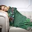 Shamrock Flag Pointillist Blanket