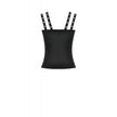 Dark in Love Punk Lace-Up Corset Style Top